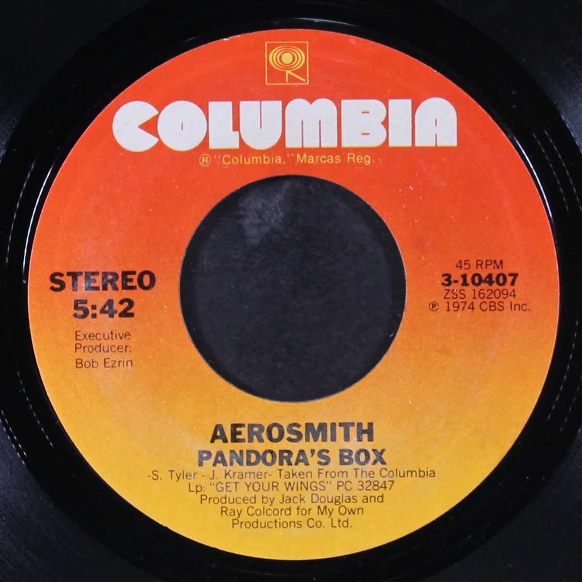 home tonight / pandora's box by AEROSMITH