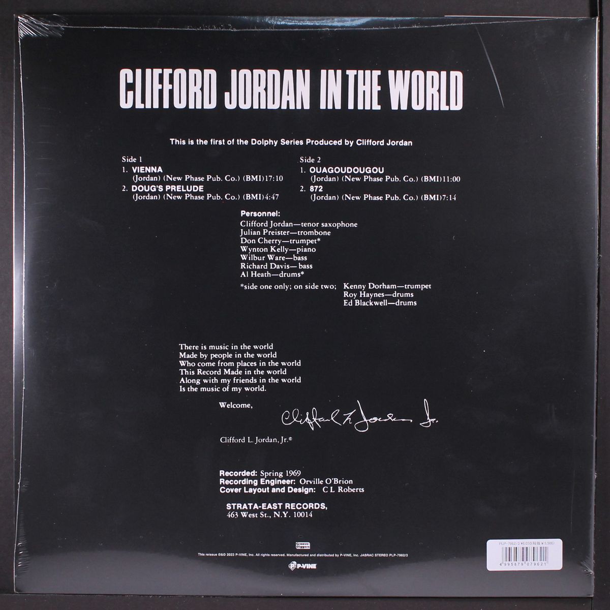 in the world by CLIFFORD JORDAN