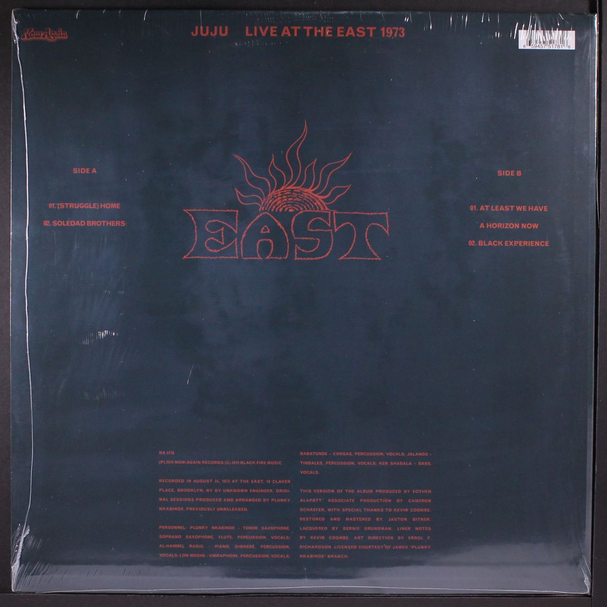 live at the east 1973 by JUJU
