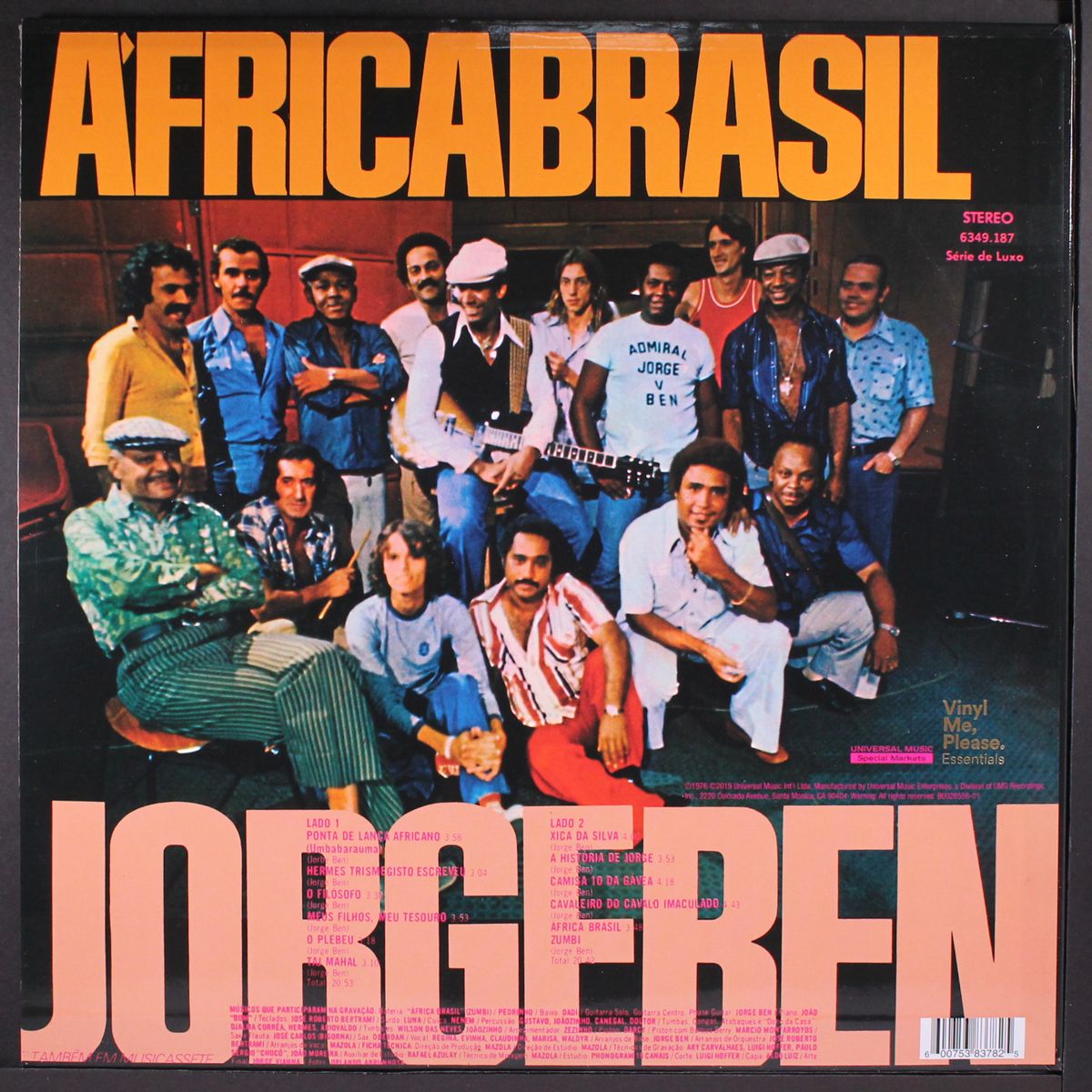 africa brasil by JORGE BEN