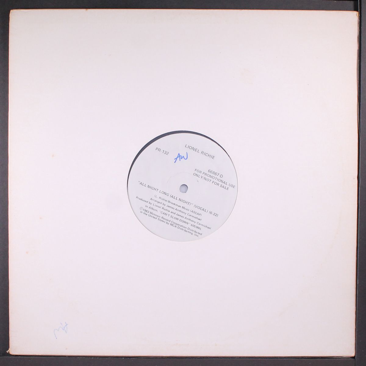 all night long / all night long (instro) by LIONEL RICHIE