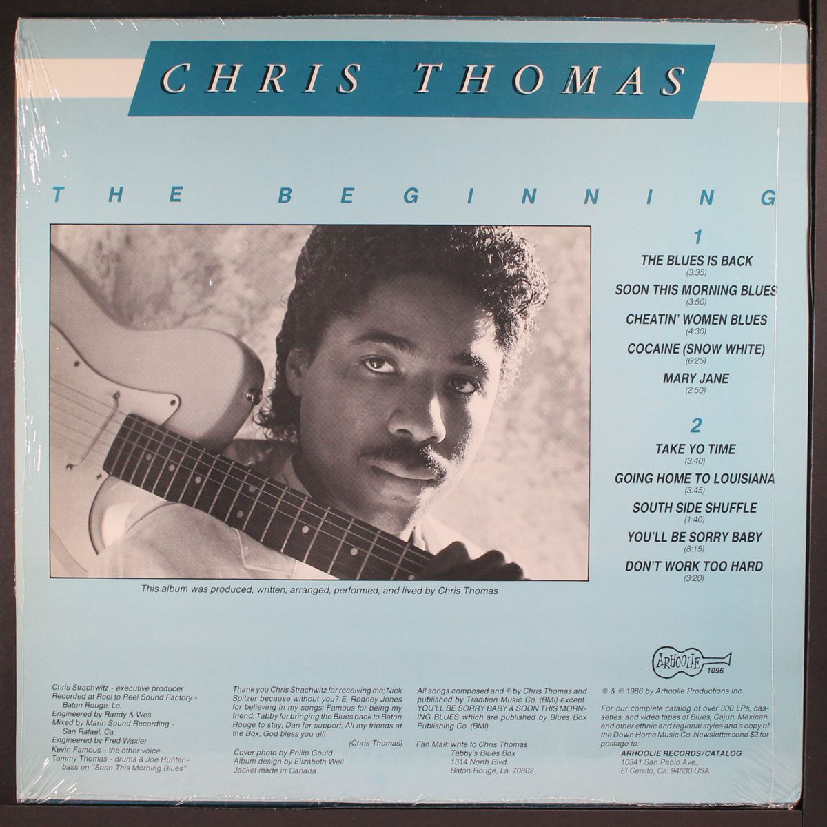 the beginning by CHRIS THOMAS