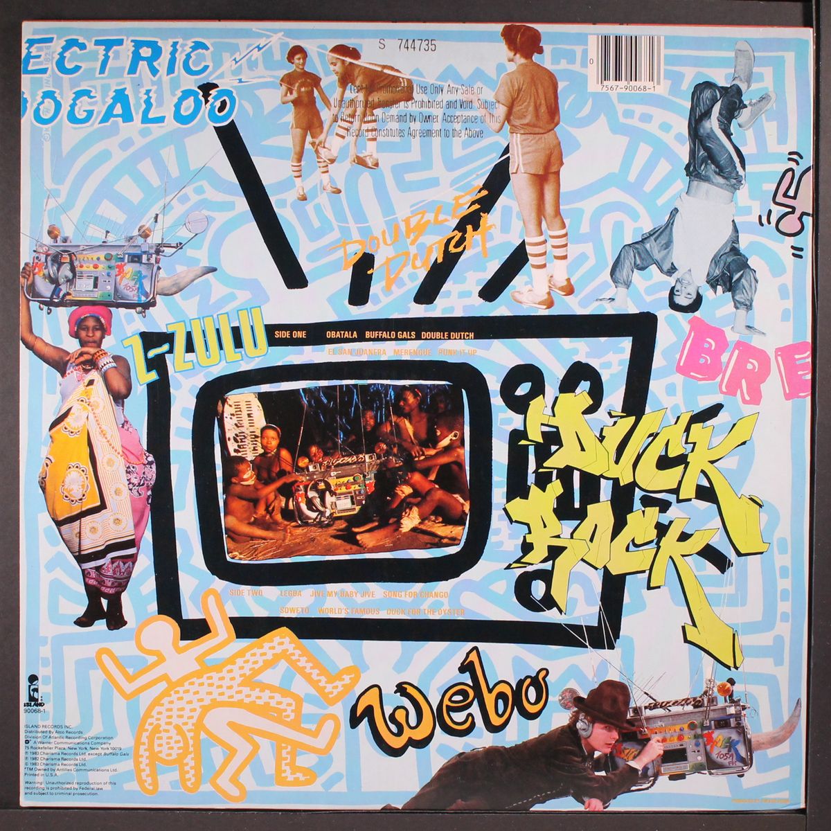 duck rock by MALCOLM MCLAREN