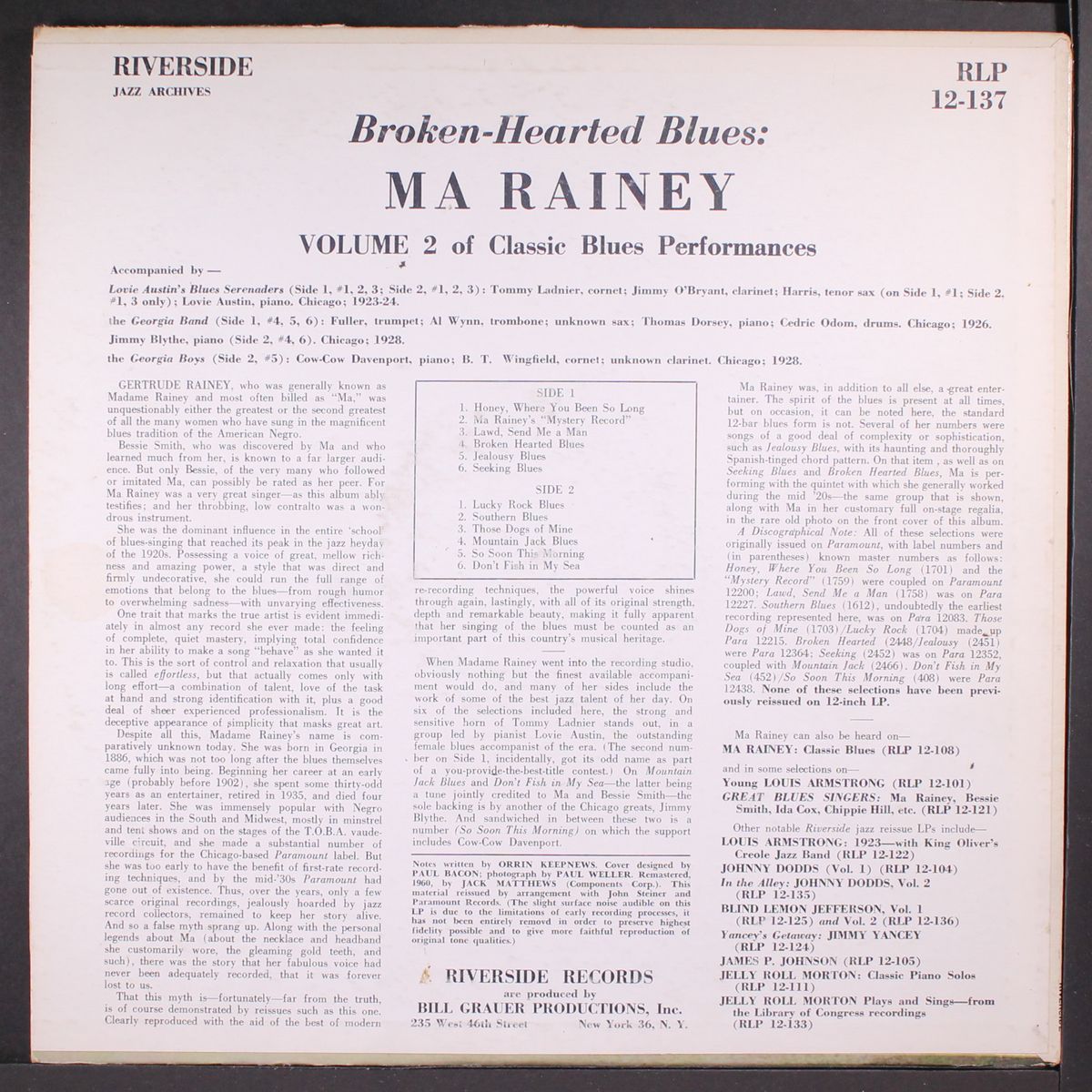 broken-hearted blues by MA RAINEY