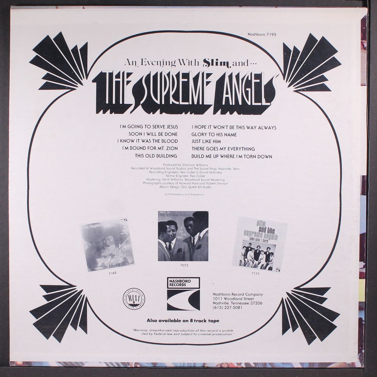 an evening with slim and by SUPREME ANGELS