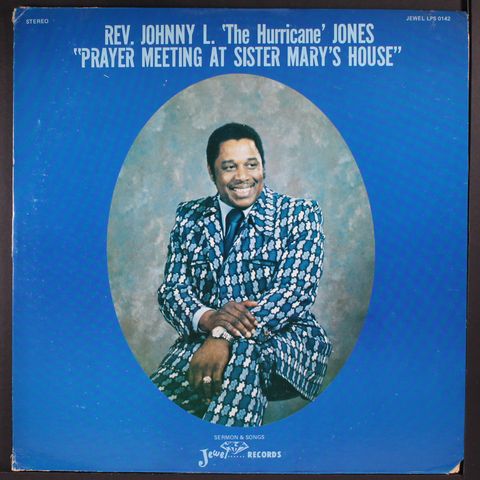 REV. JOHNNY L. 'THE HURRICANE' JONES