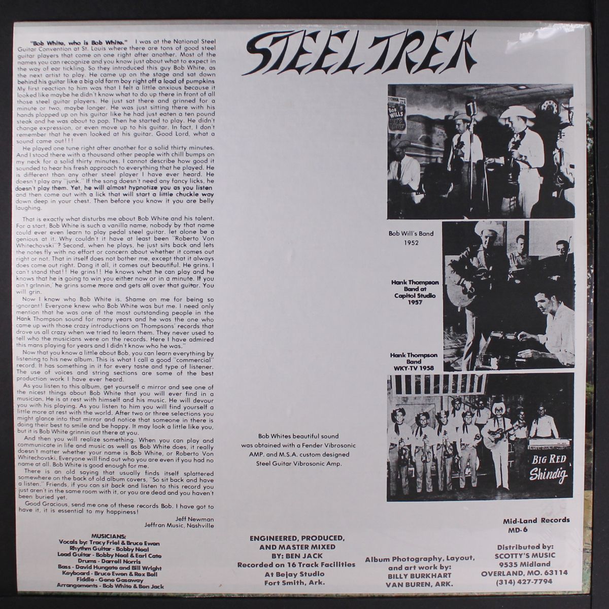 steel trek by BOB WHITE