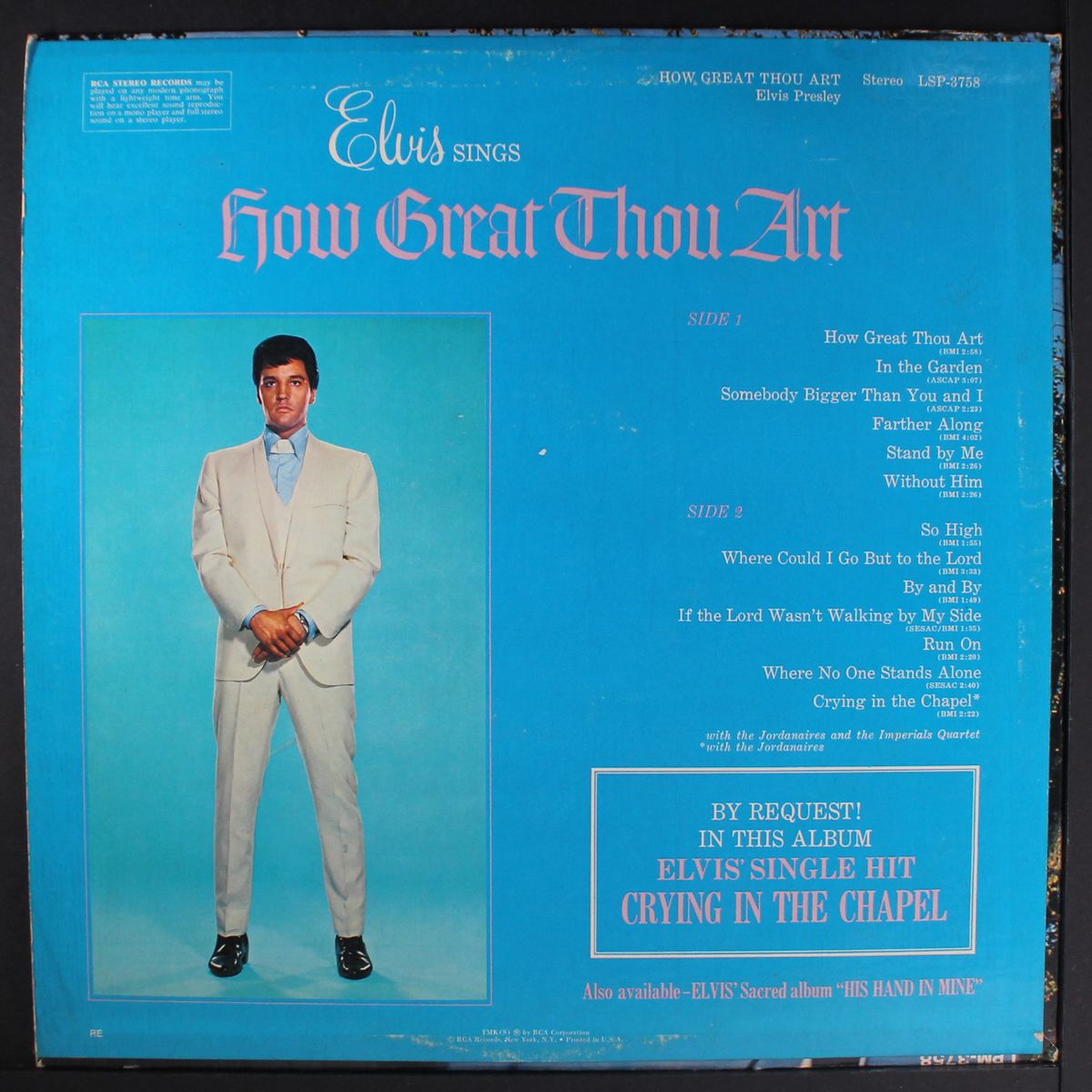 how great thou art by ELVIS PRESLEY