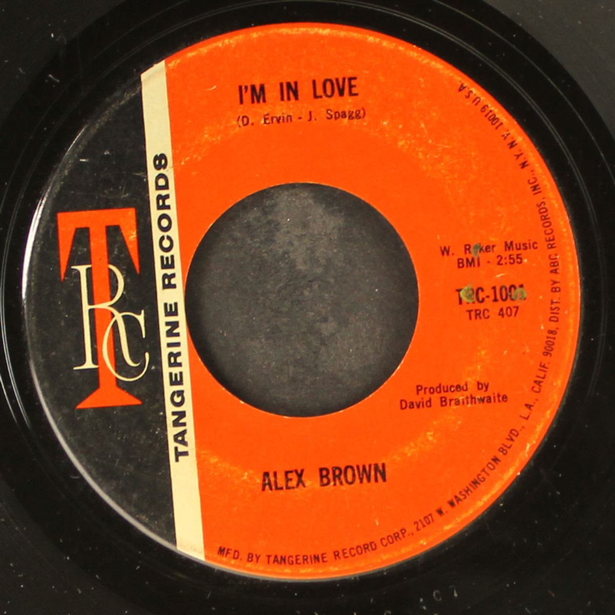 i'm in love / what would you do without someone to love by ALEX BROWN