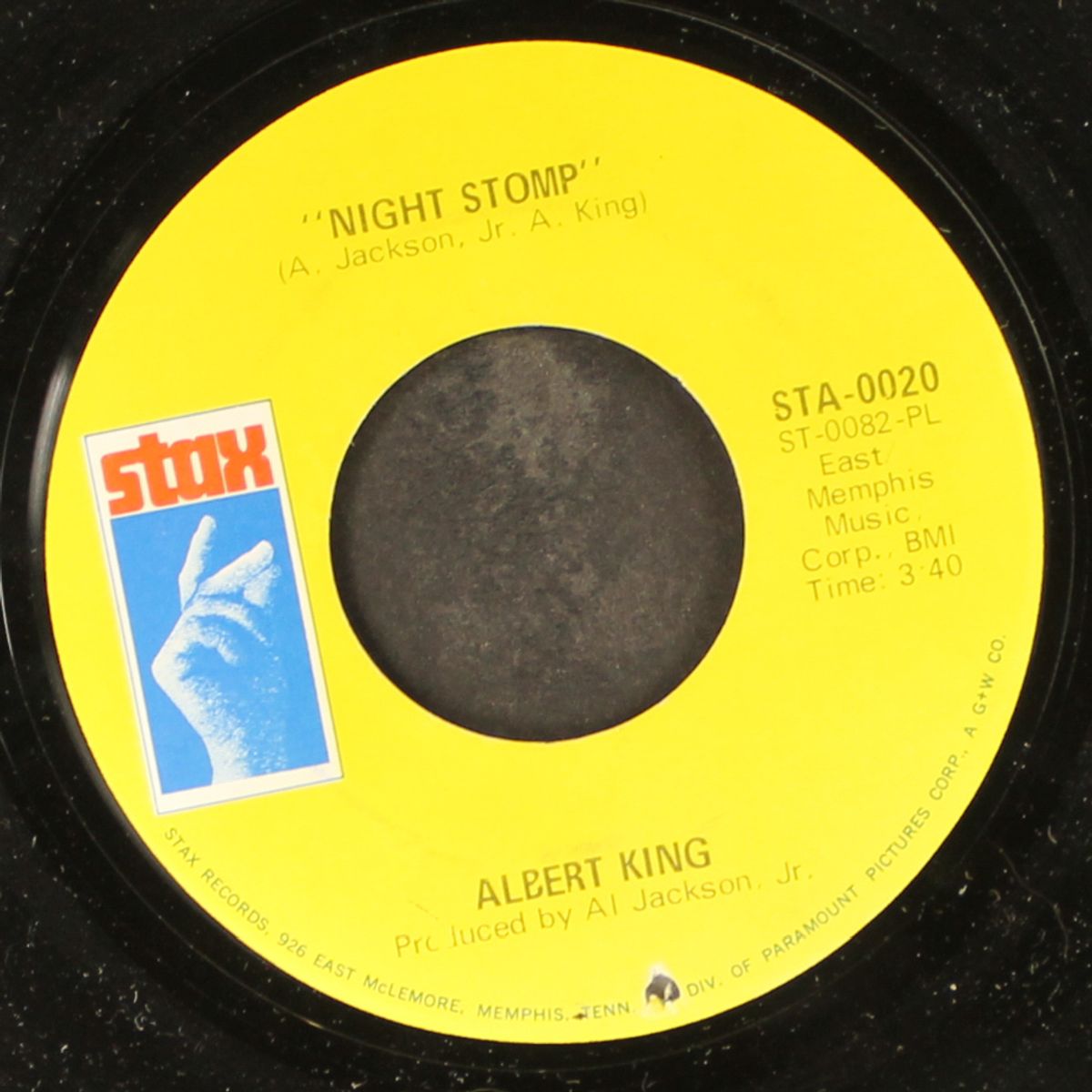 blues power / night stomp by ALBERT KING