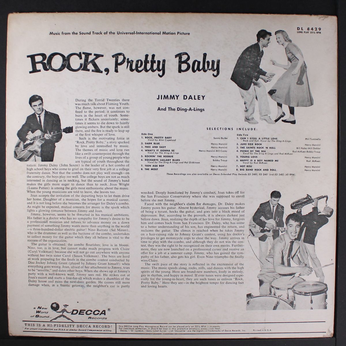 rock, pretty baby by SOUNDTRACK