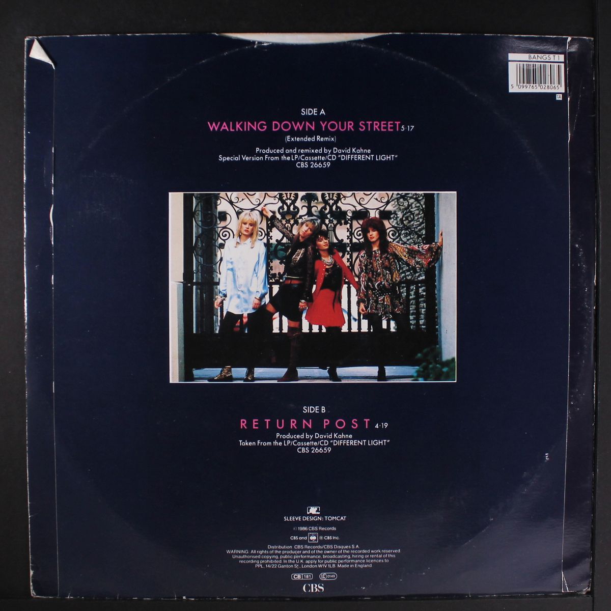 walking down your street (extended) by BANGLES