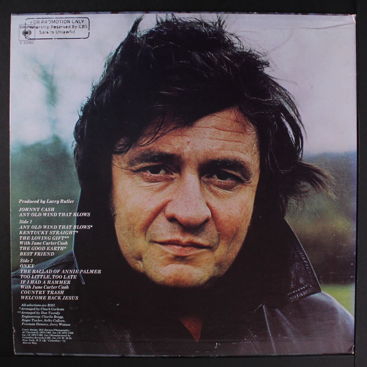 any old wind that blows by JOHNNY CASH