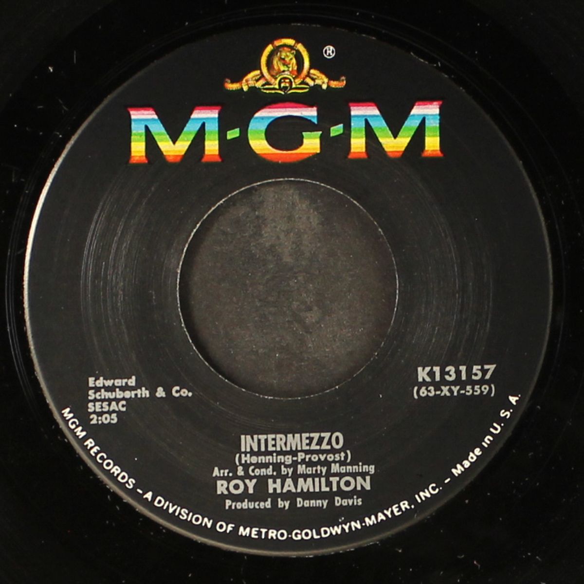 midnight town-daybreak city / intermezzo by ROY HAMILTON