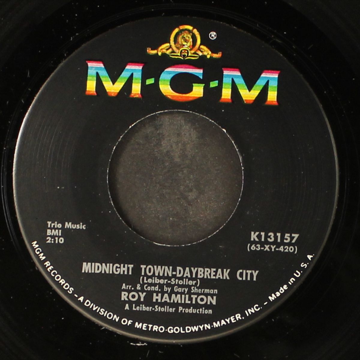 midnight town-daybreak city / intermezzo by ROY HAMILTON