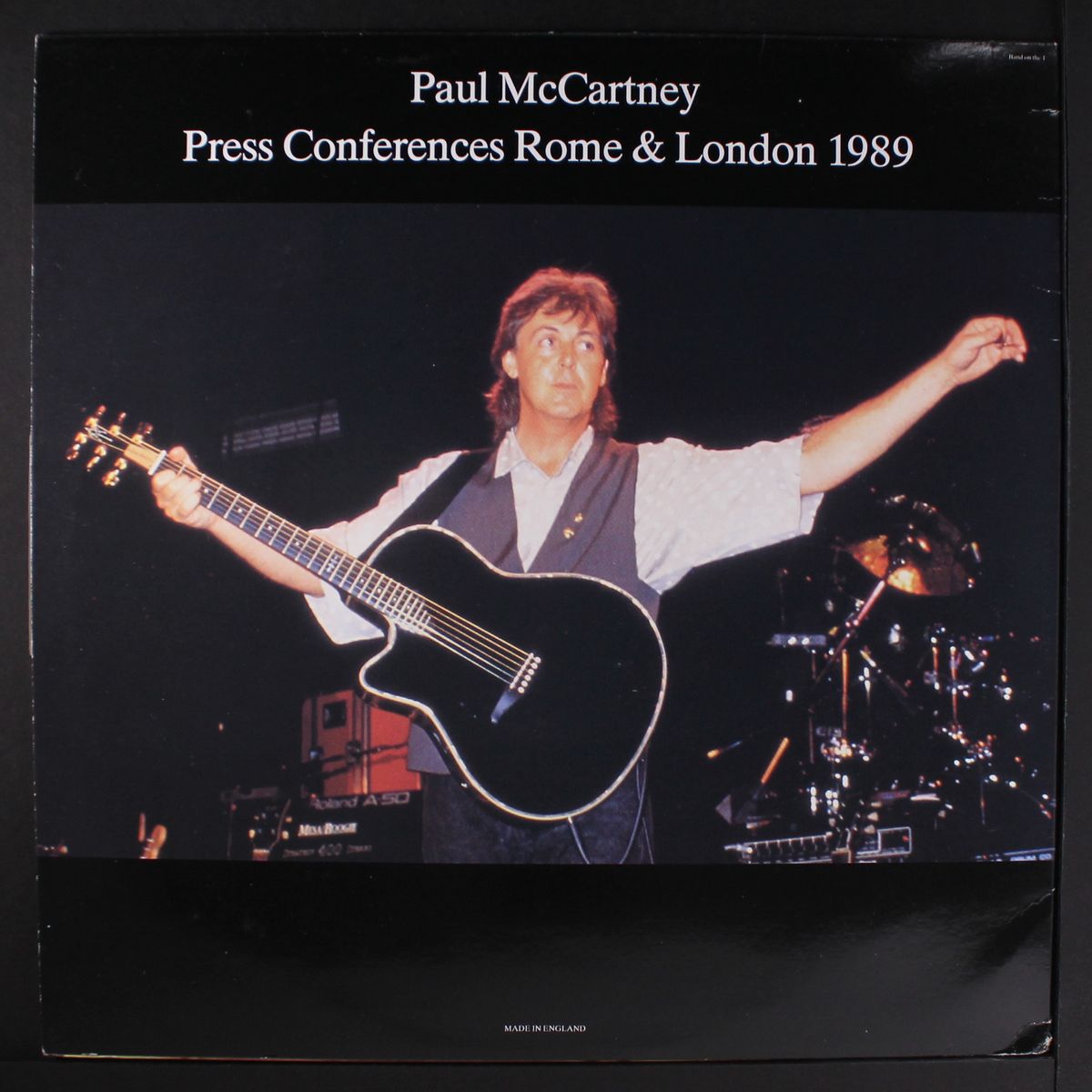 press conferences rome & london 1989 by PAUL MCCARTNEY