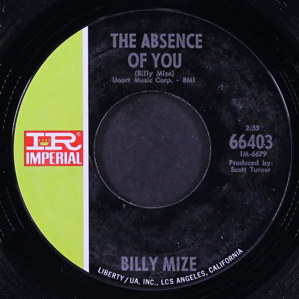 while i'm thinkin' about it by BILLY MIZE