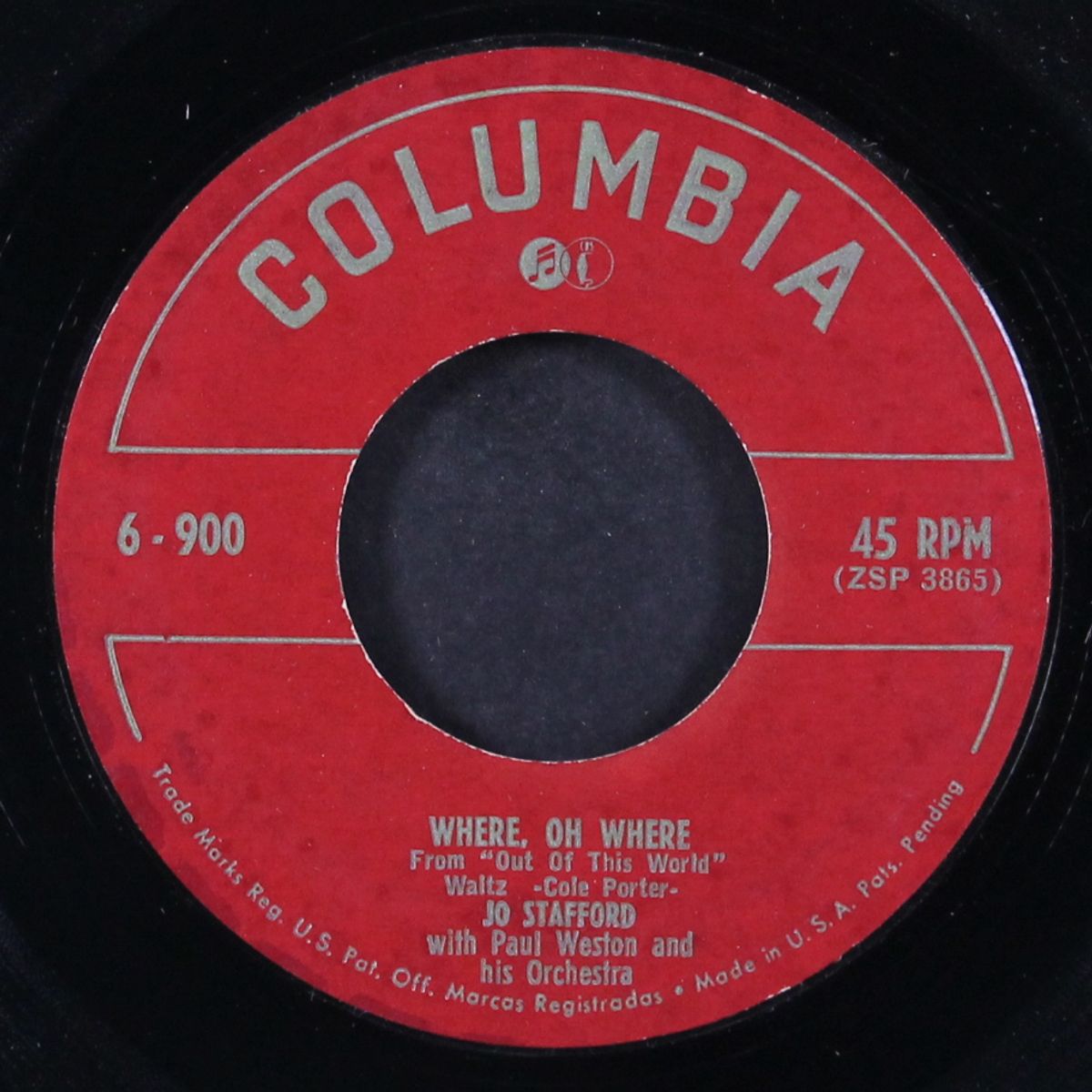 use your imagination / where, oh where by JO STAFFORD