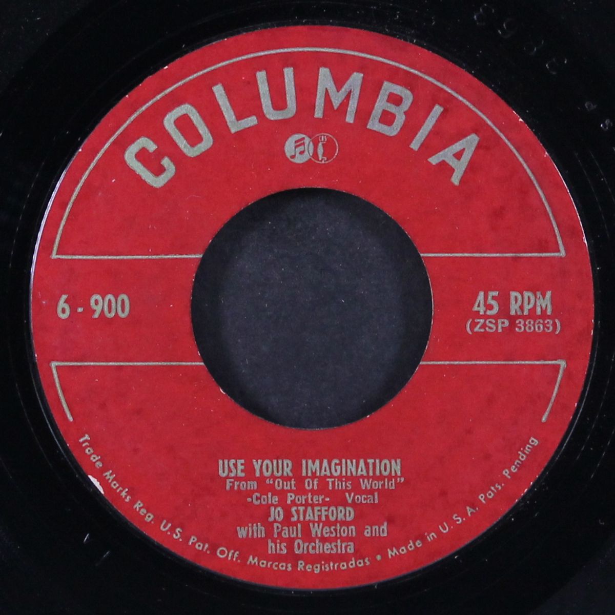 use your imagination / where, oh where by JO STAFFORD