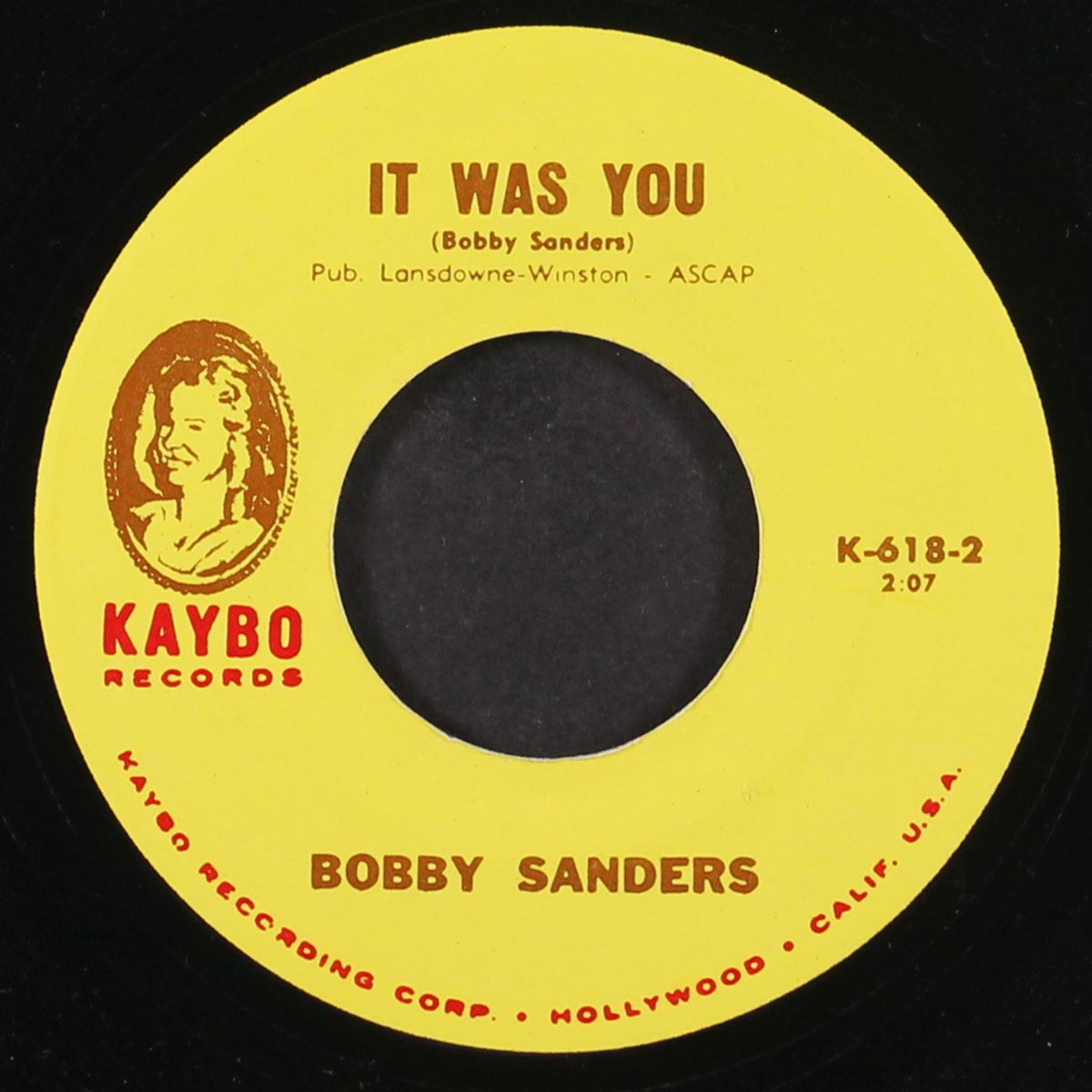 i'm on my way / it was you by BOBBY SANDERS