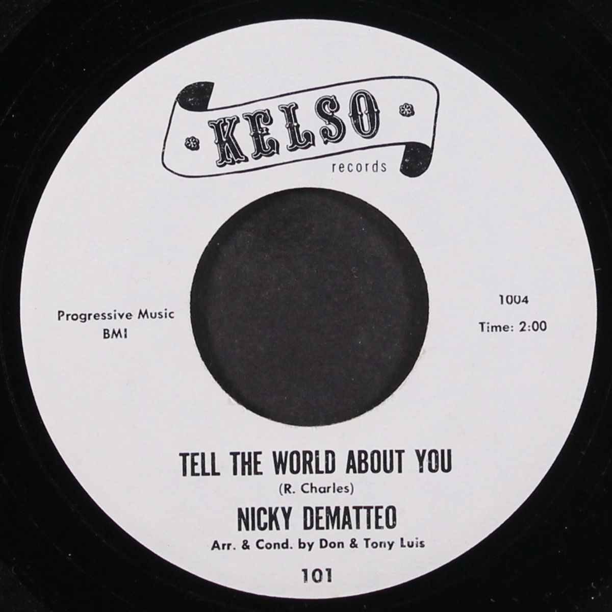 i have but one heart / tell the world about you by NICKY DEMATTEO