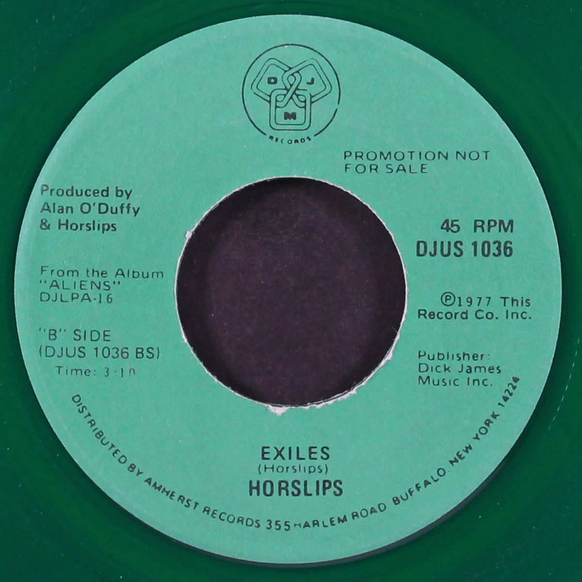 sure the boy was green / exiles by HORSLIPS