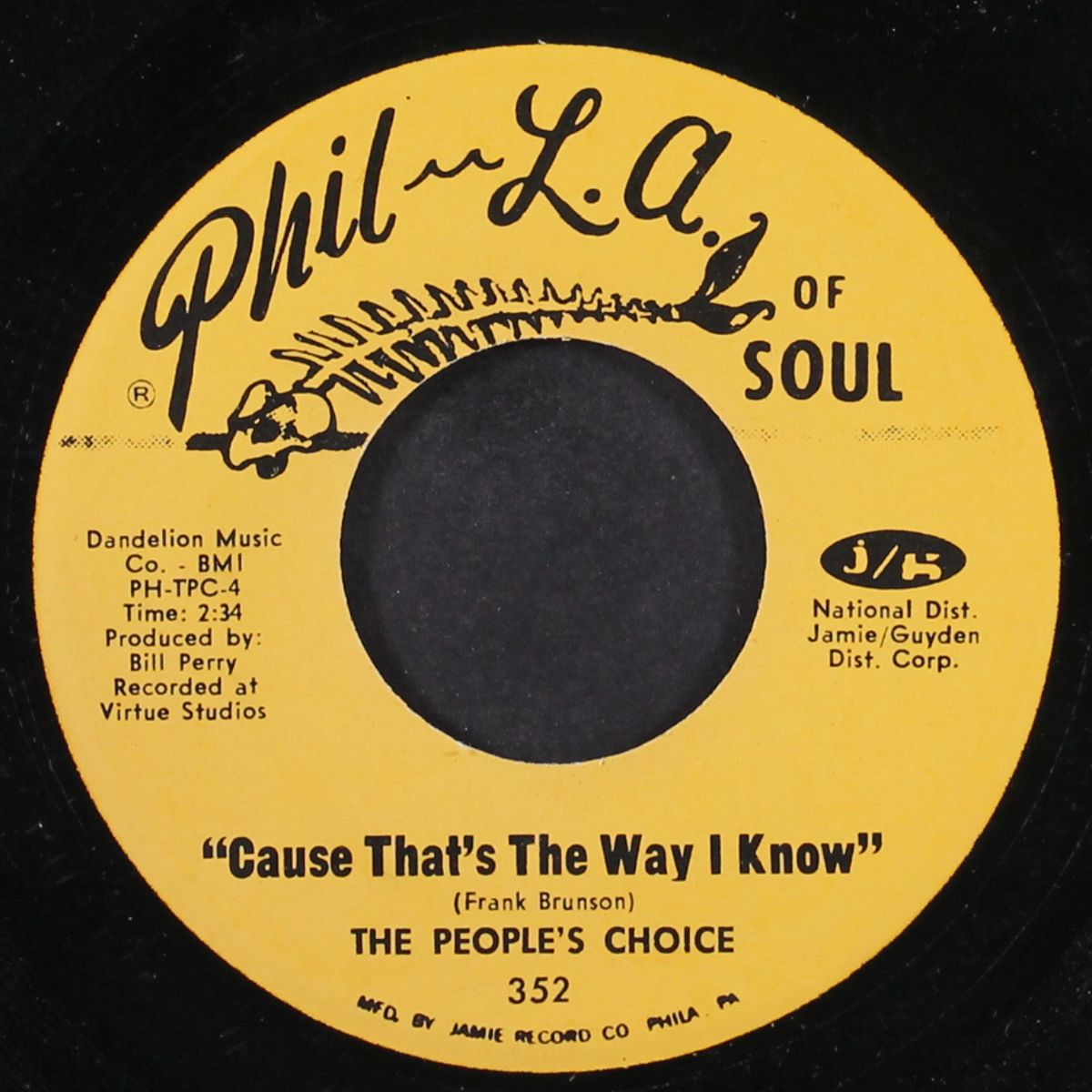 the wootie-te-woo / cause that's the way i know by PEOPLE'S CHOICE