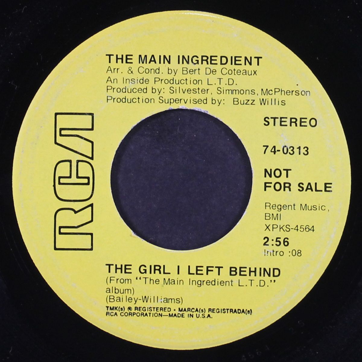 can't stand your love / the girl i left behind by MAIN INGREDIENT