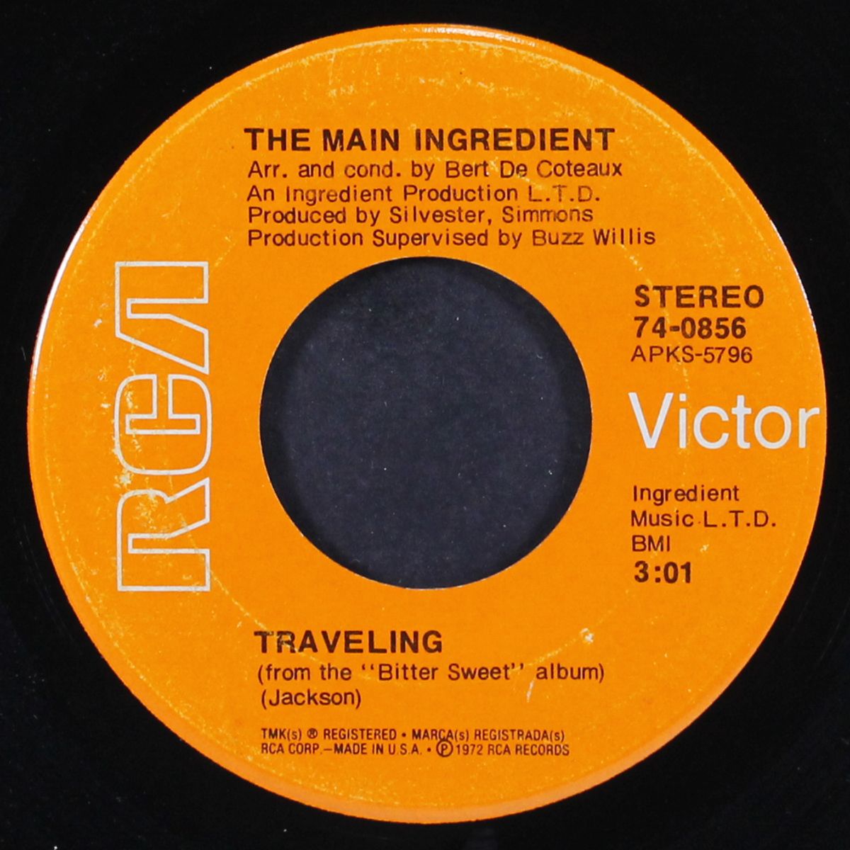 you've got to take it (if you want it) / traveling by MAIN INGREDIENT