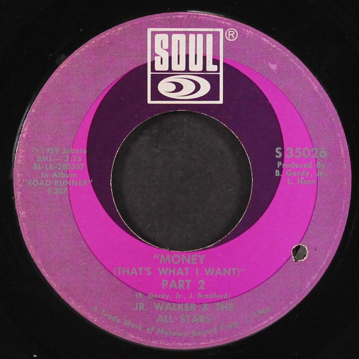 money (that's what i want) by JR. WALKER