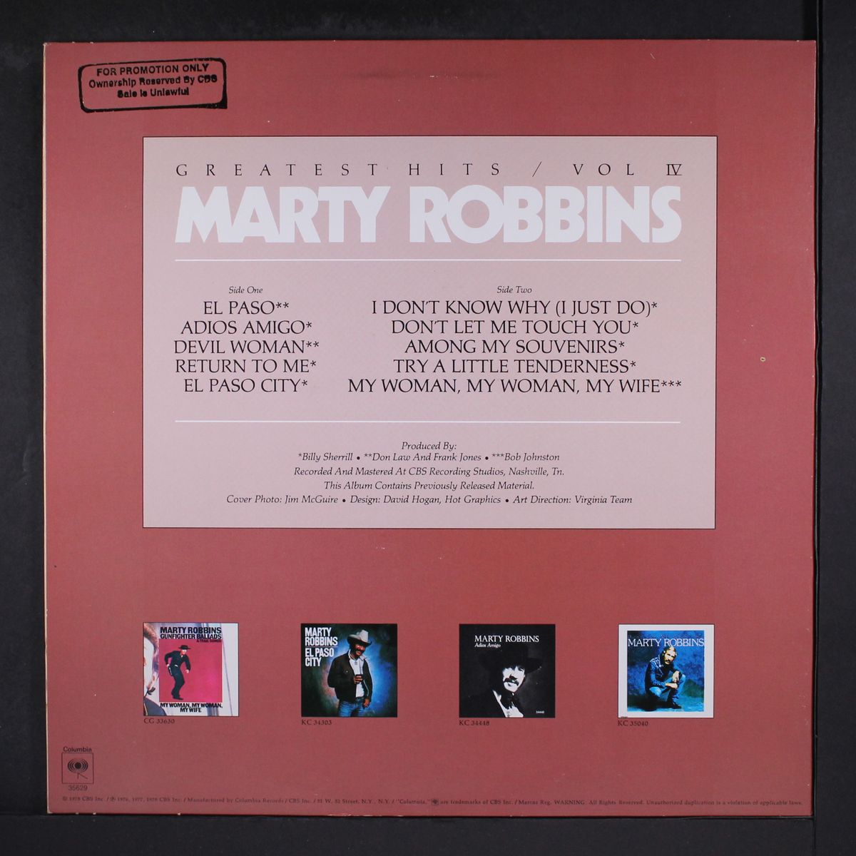 greatest hits, vol. 4 by MARTY ROBBINS