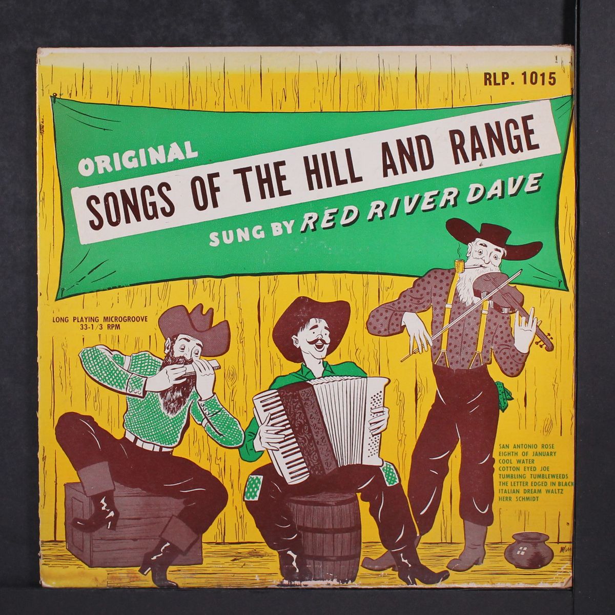 songs of the hill and range by RED RIVER DAVE