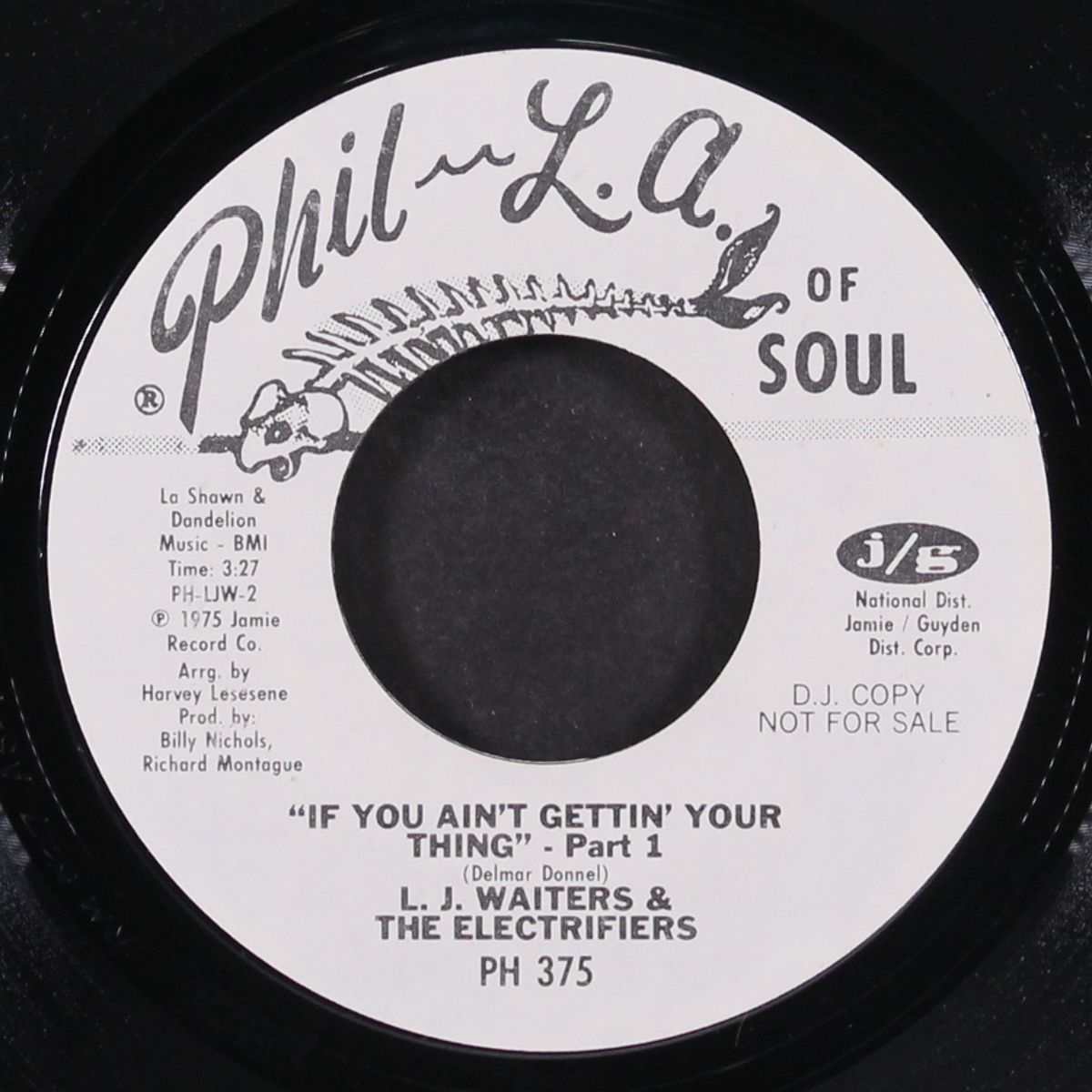 if you ain't gettin' your thing / part 2 by L. J. WAITERS & ELECTRIFIERS