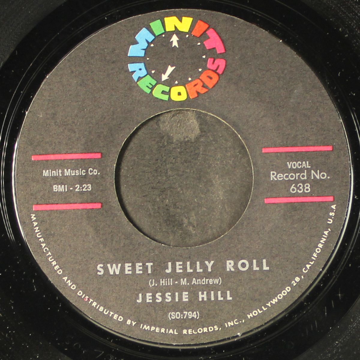 it's my fault / sweet jelly roll by JESSIE HILL