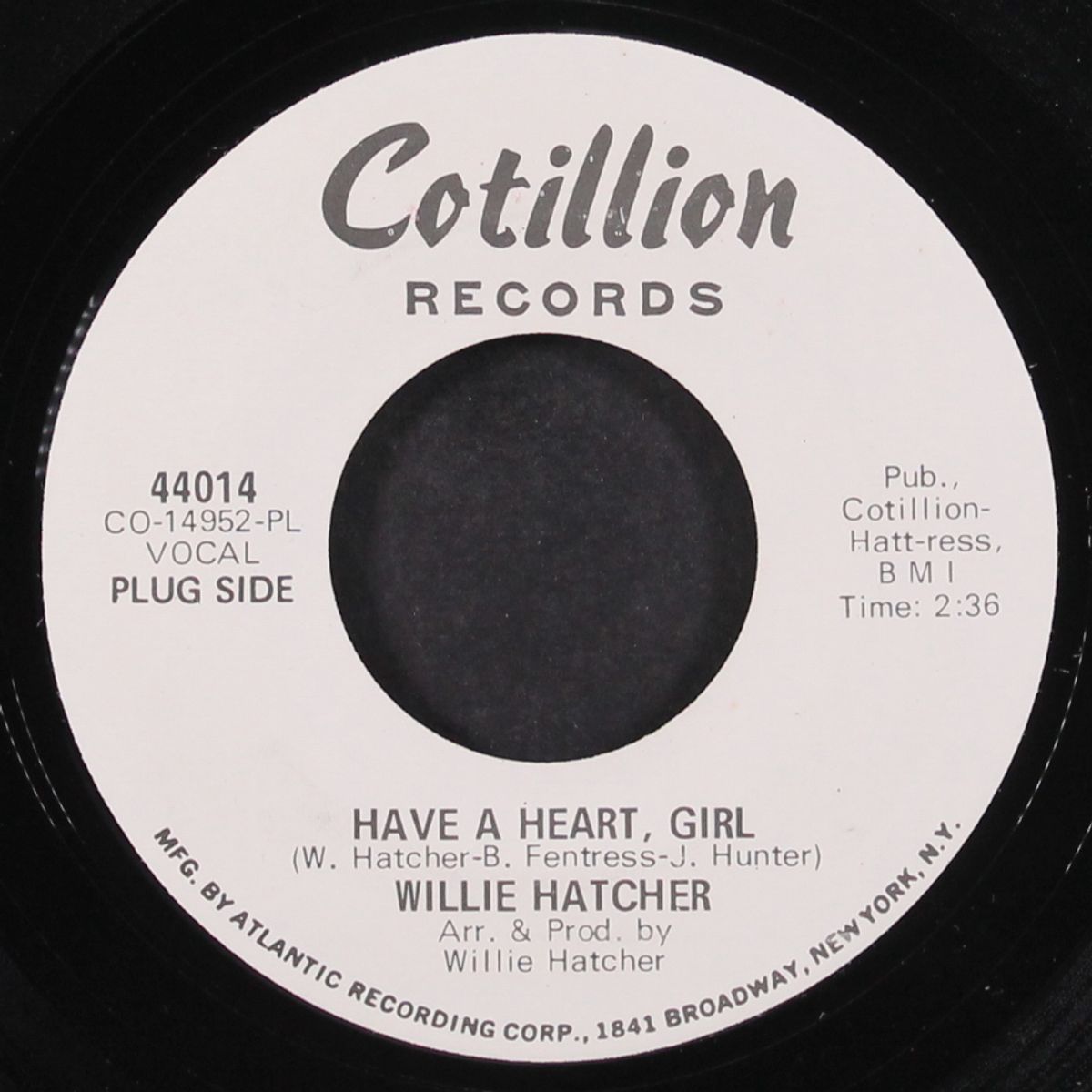 have a heart, girl by WILLIE HATCHER