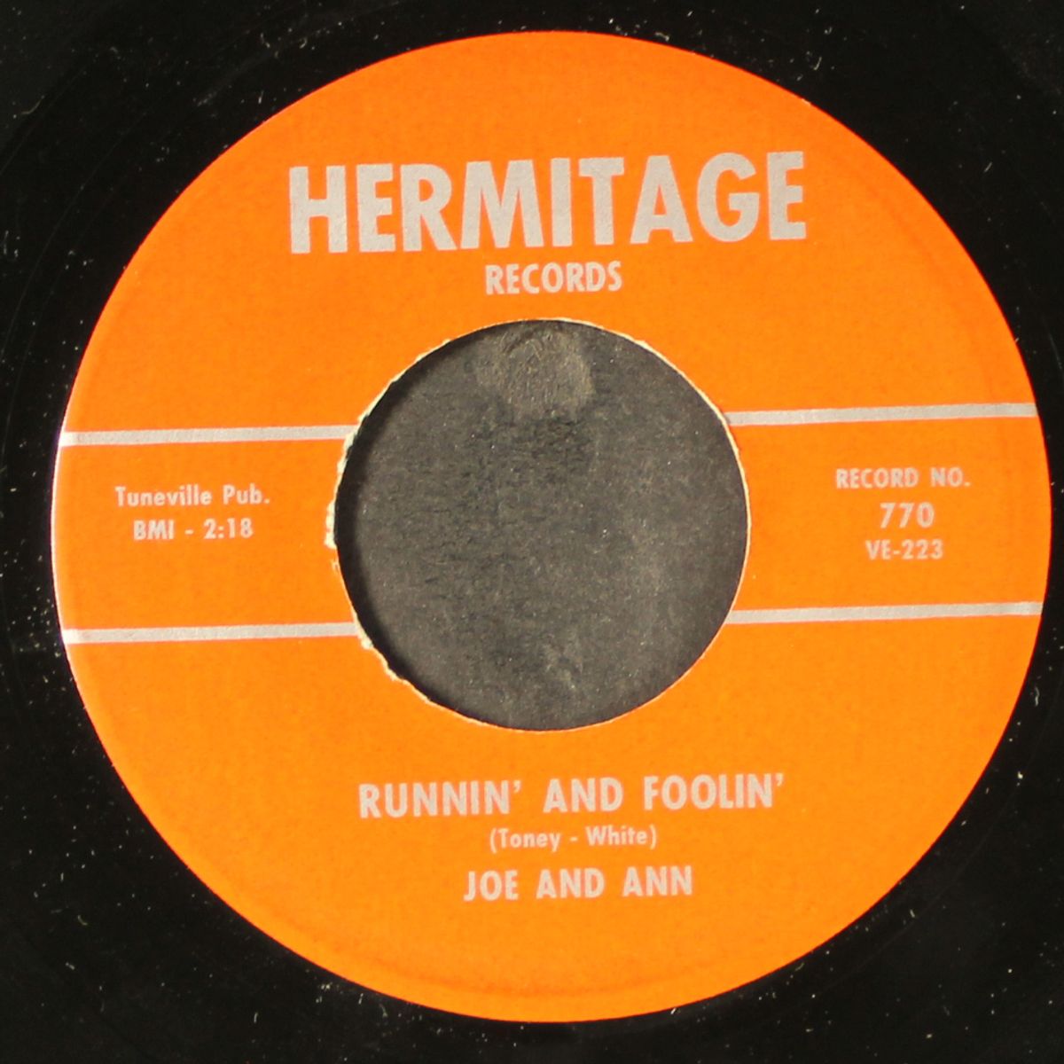 eternity / runnin' and foolin' by JOE & ANN
