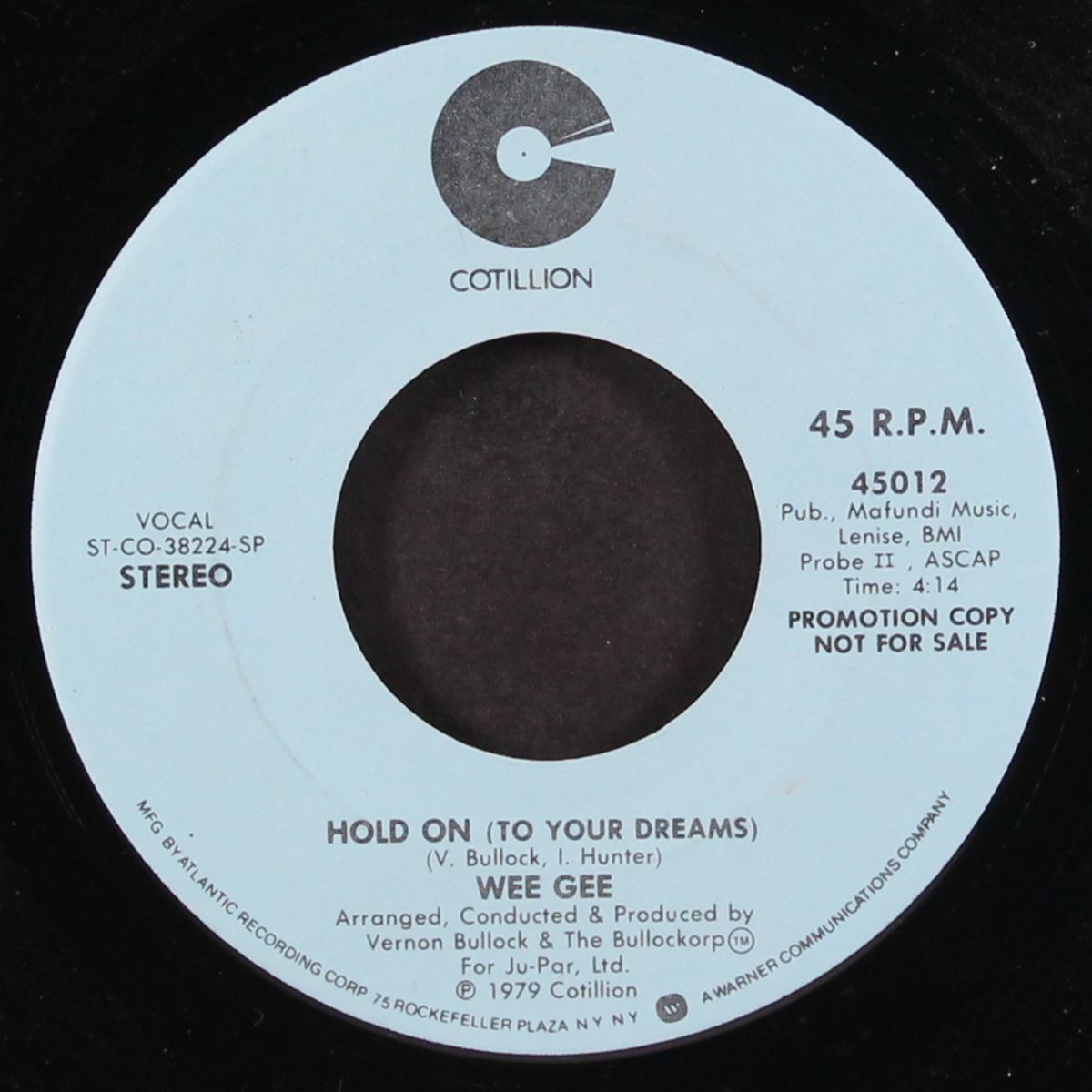hold on (to your dreams) / mono by WEE GEE