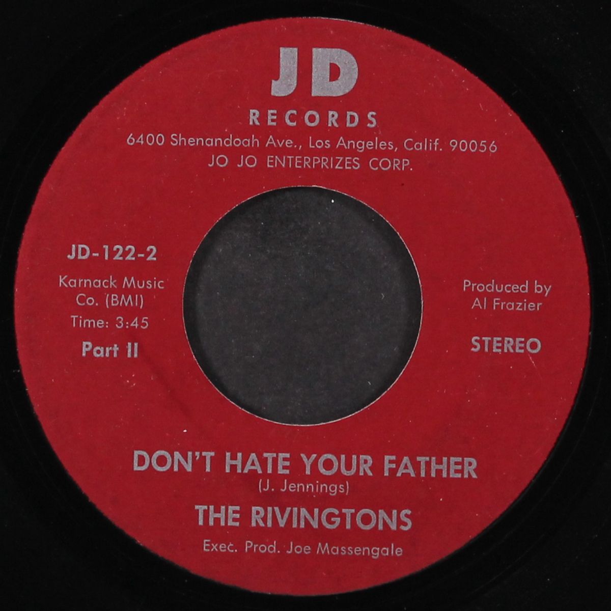 don't hate your father by RIVINGTONS