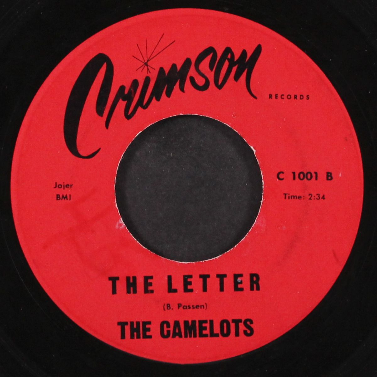 the letter / don't leave me baby by CAMELOTS