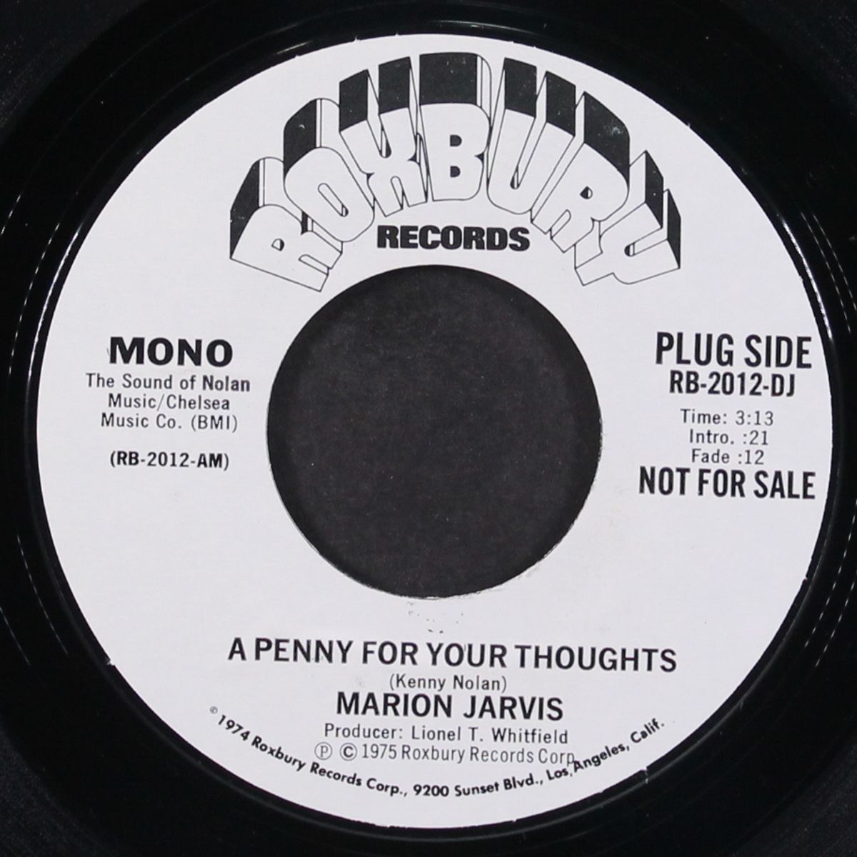 a penny for your thoughts / mono by MARION JARVIS