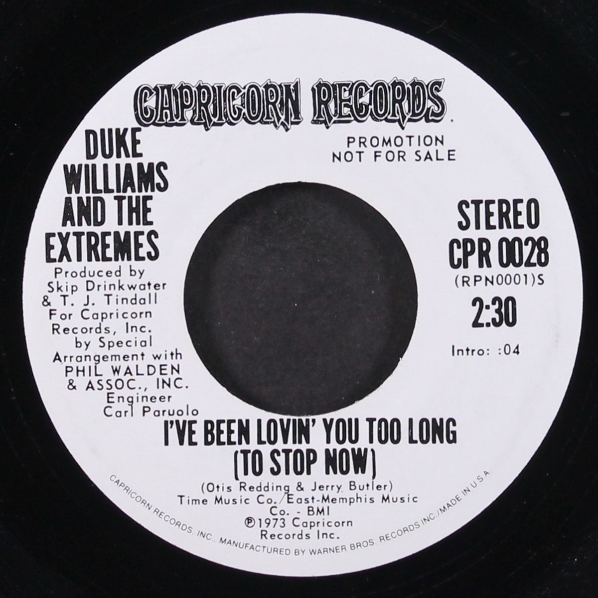 i've been lovin' you too long / mono by DUKE WILLIAMS & EXTREMES