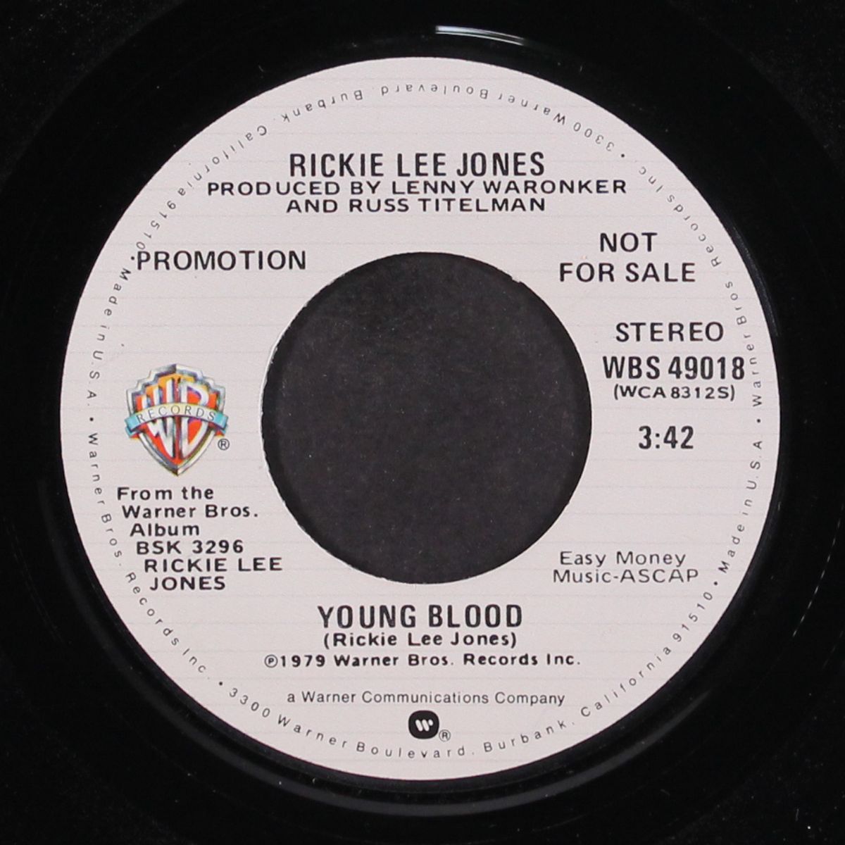 young blood / mono by RICKIE LEE JONES