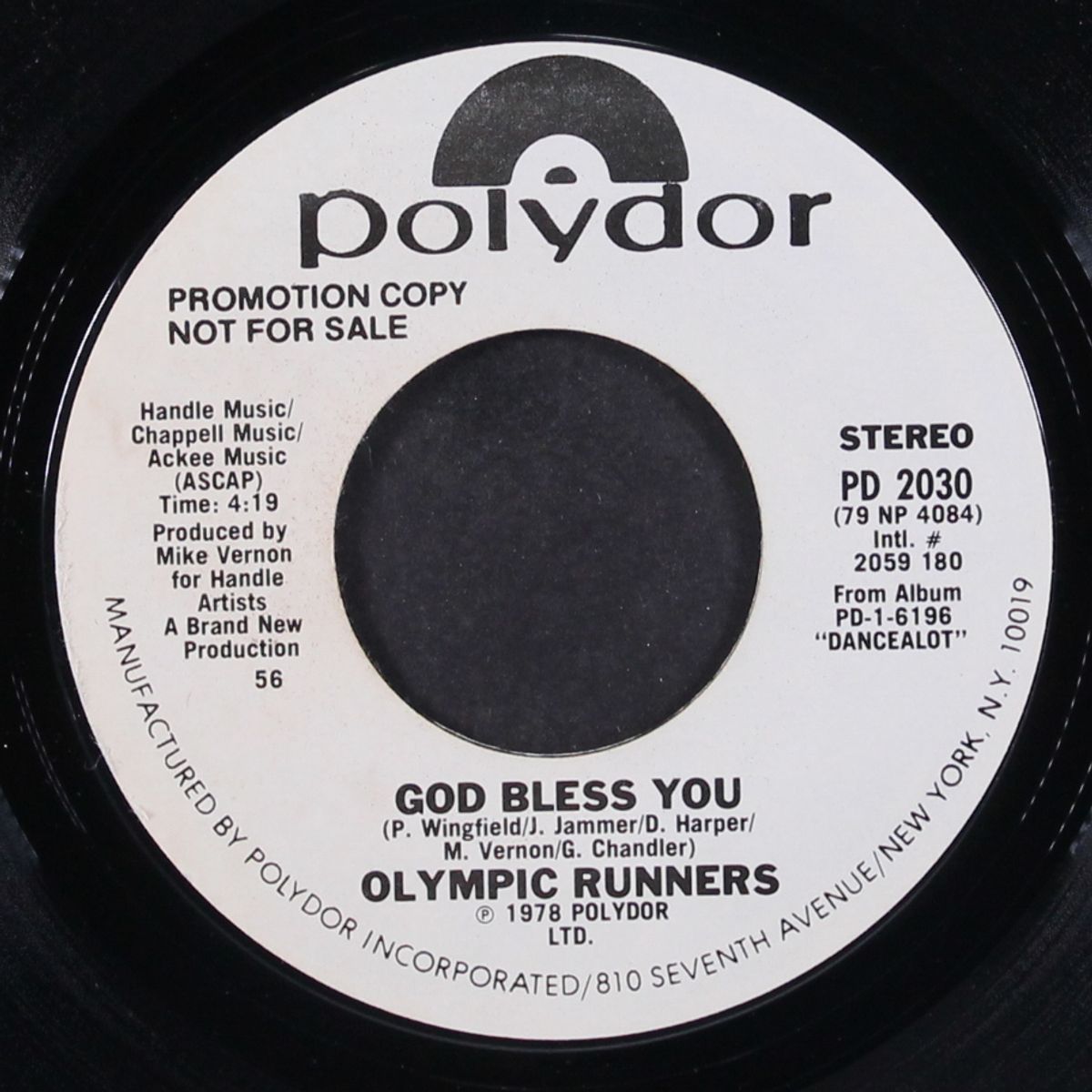 god bless you / same by OLYMPIC RUNNERS