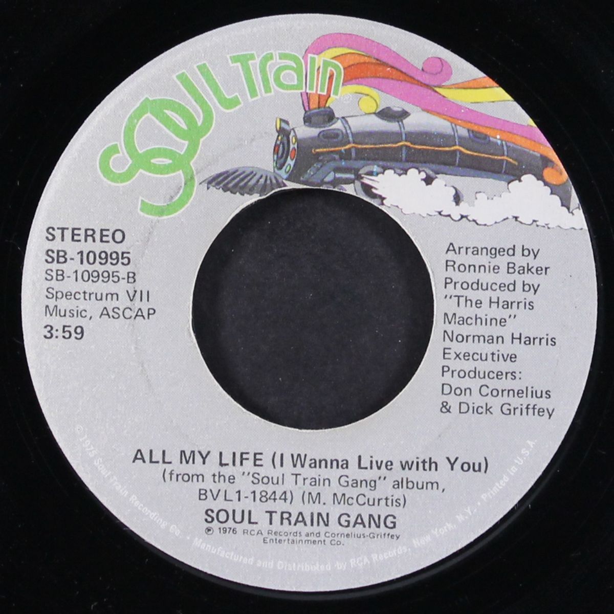 my cherie amour / all my life by SOUL TRAIN GANG