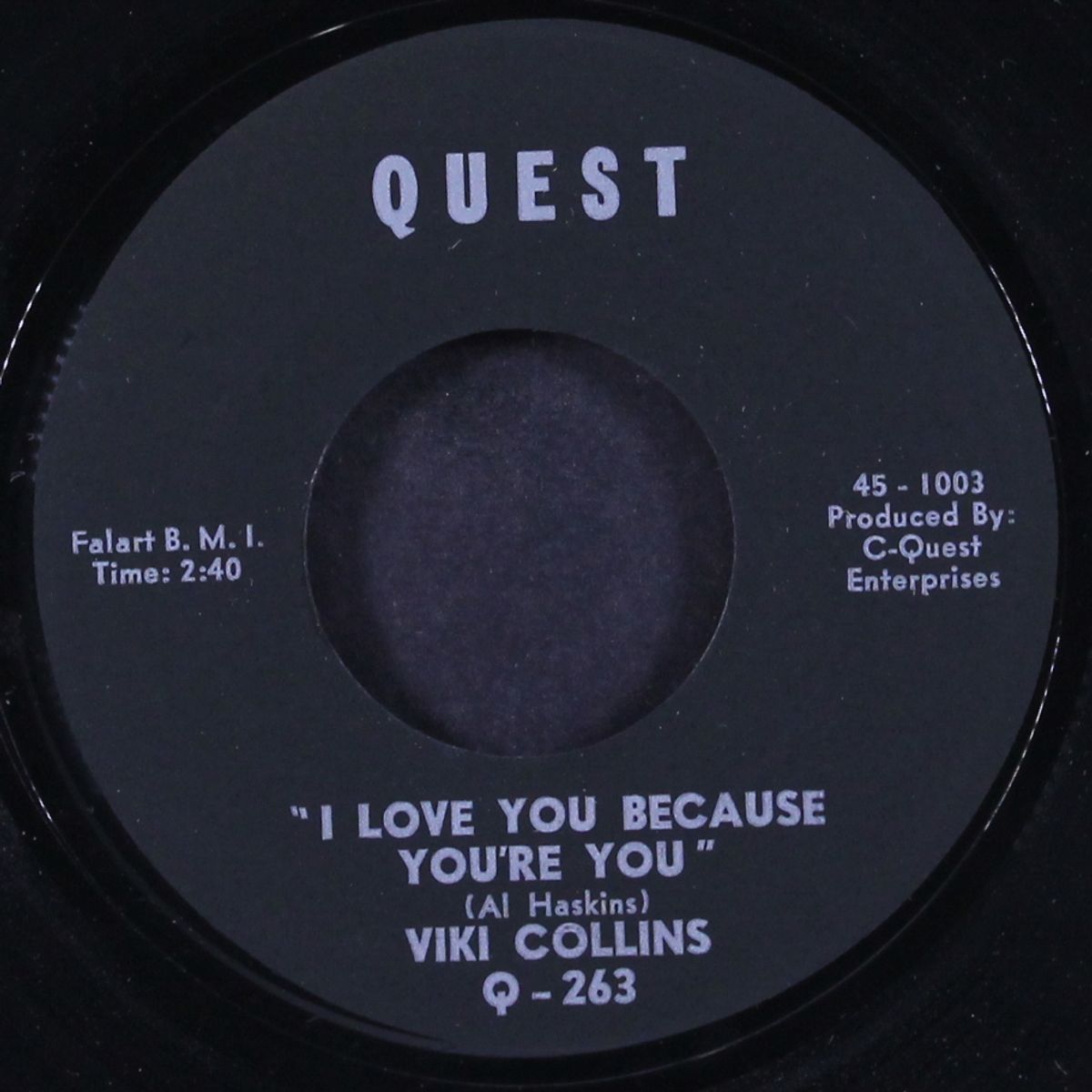 just when i thought (you were mine / i love you because you're you) by VIKI COLLINS