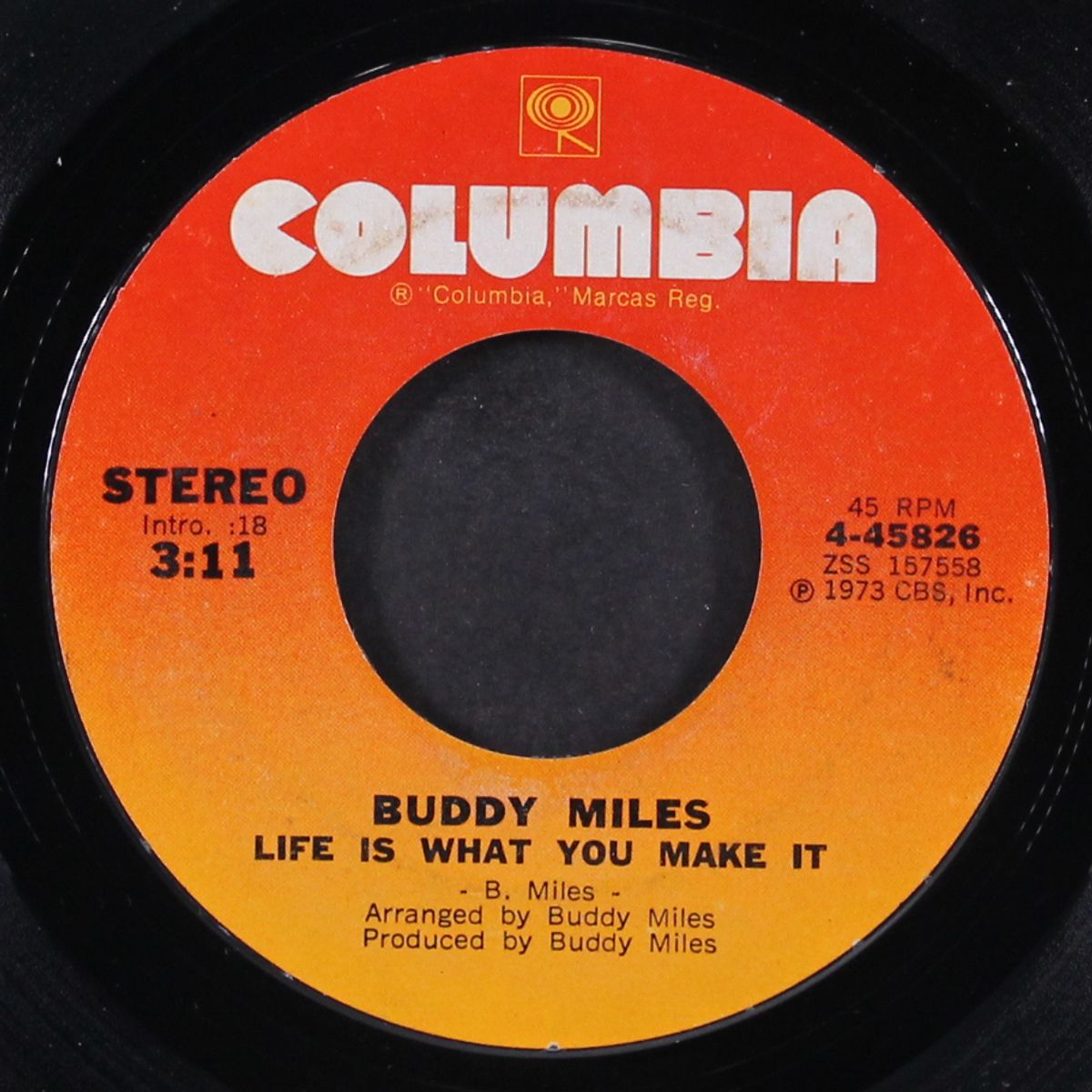 life is what you make it / love affair by BUDDY MILES