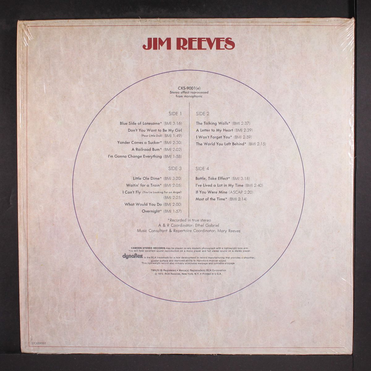 jim reeves by JIM REEVES