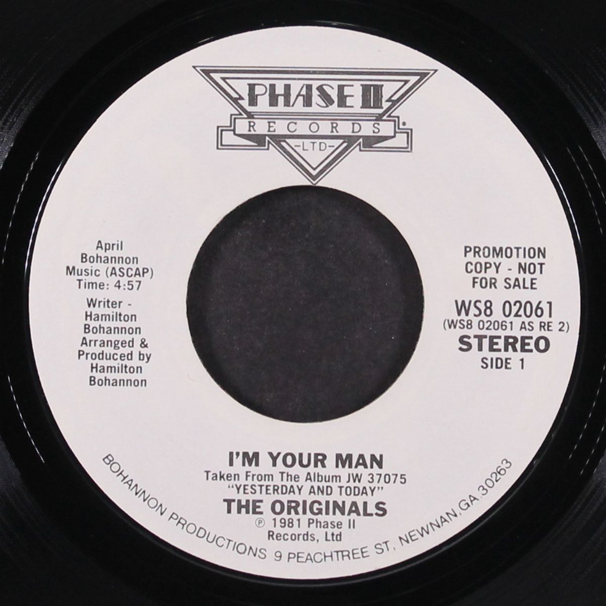 i'm your man / same by ORIGINALS