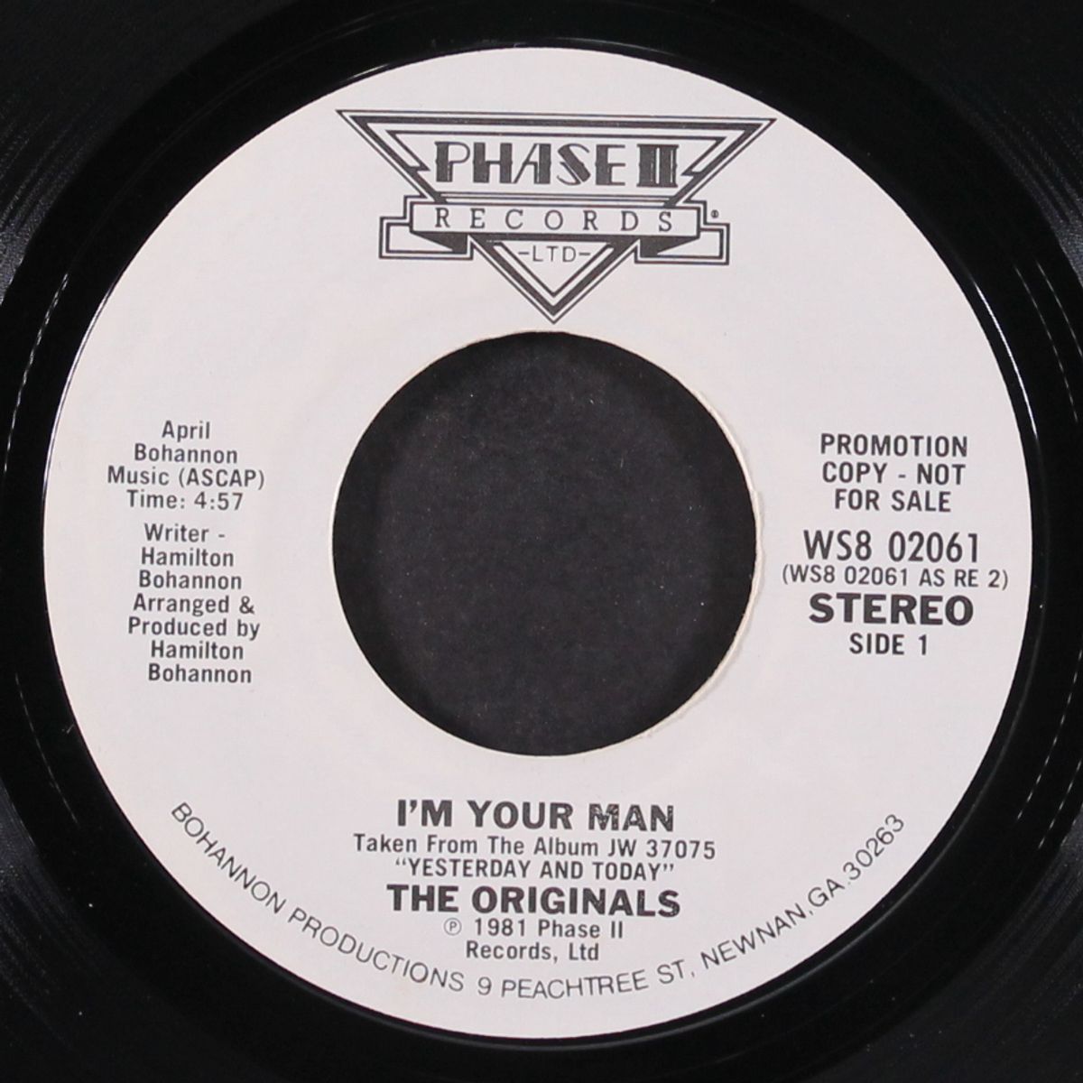 i'm your man / same by ORIGINALS