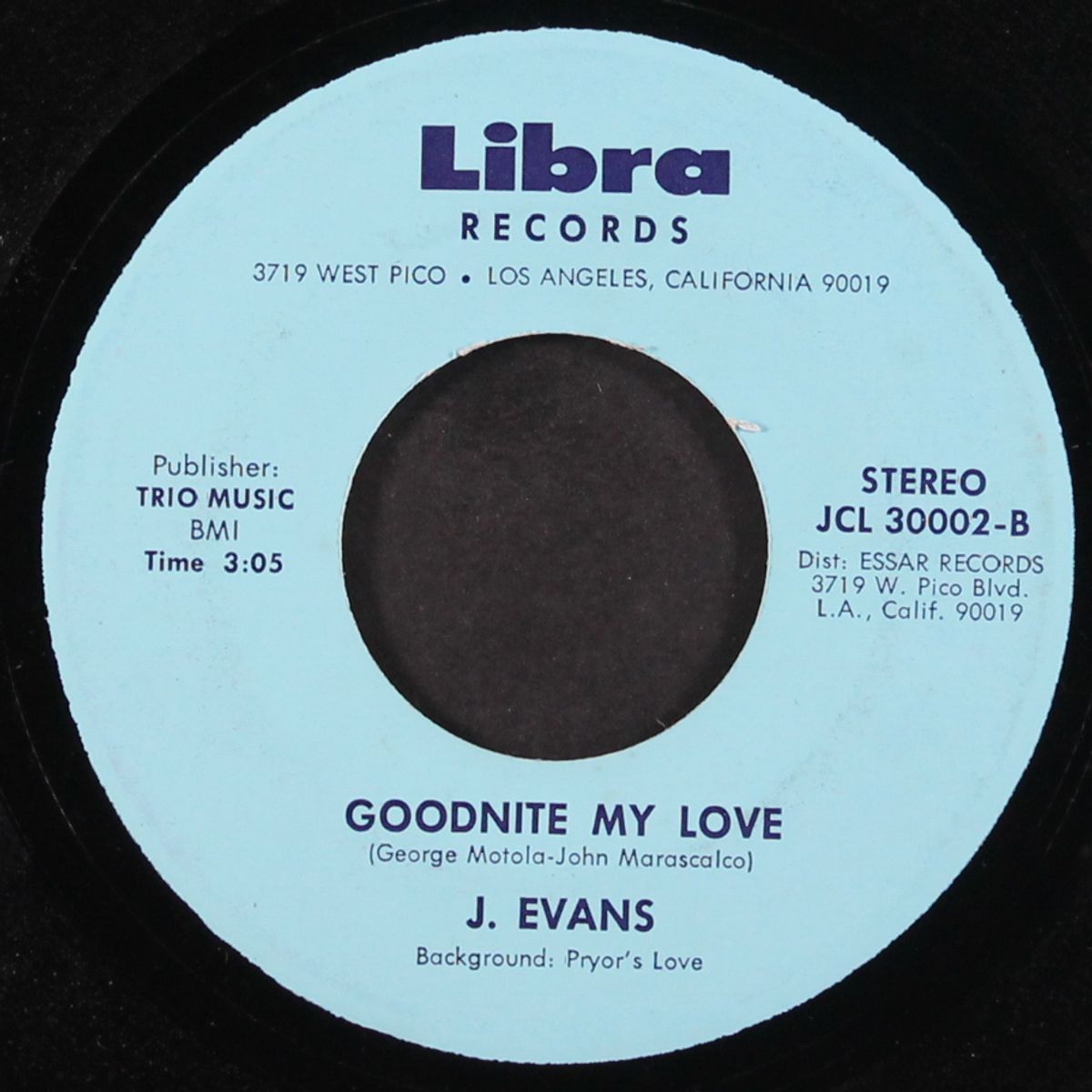 sailor on the ghetto sea / goodnite my love by J. EVANS